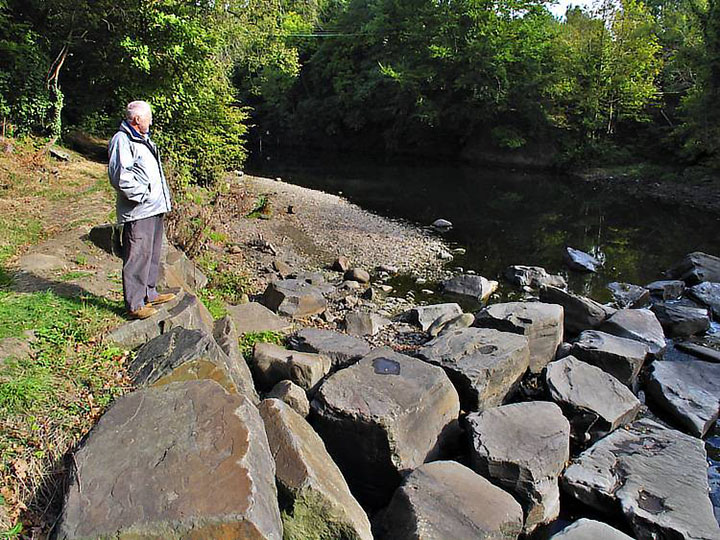 Bill Grey at the River Tawe