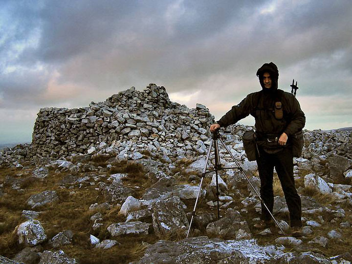 Paul Saunders at Garreg Lwyd Paul Saunders at Garreg Lwyd