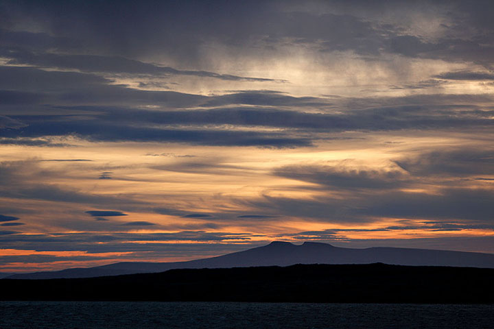 Pen y Fan as Sunrise Approaches