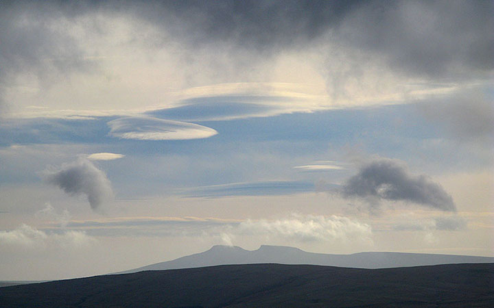 Pen y Fan as the Sky Starts to Clear