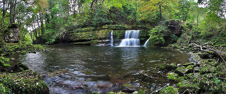 Sgwd y Pannwr Panorama