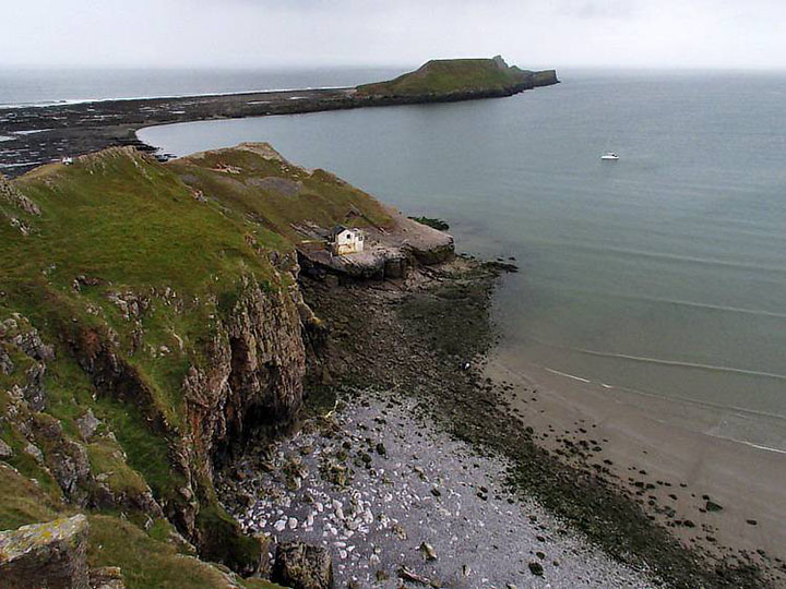 Worms Head from Kitchen Corner Worms Head from Kitchen Corner