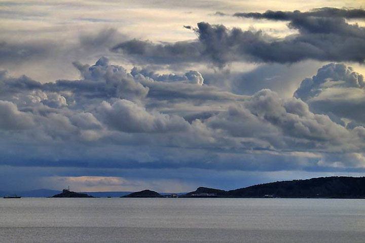 Clouds over Mumbles Head Clouds over Mumbles Head
