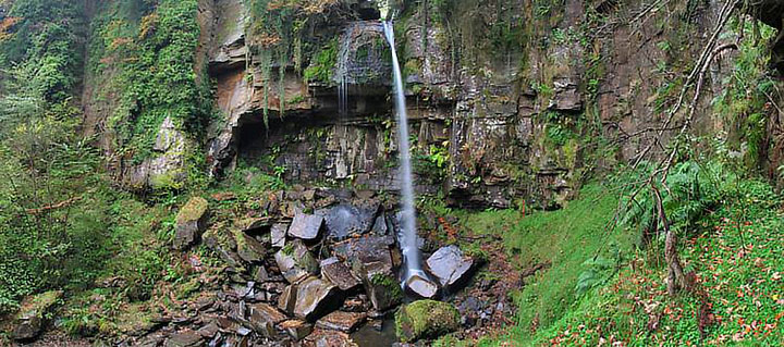 Melincourt Fall Panorama