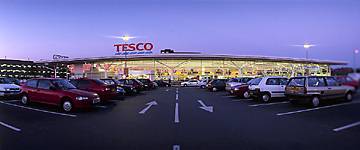 Tesco at Twilight Tesco at Twilight