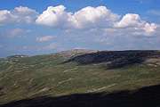 Garreg Las from the south-west